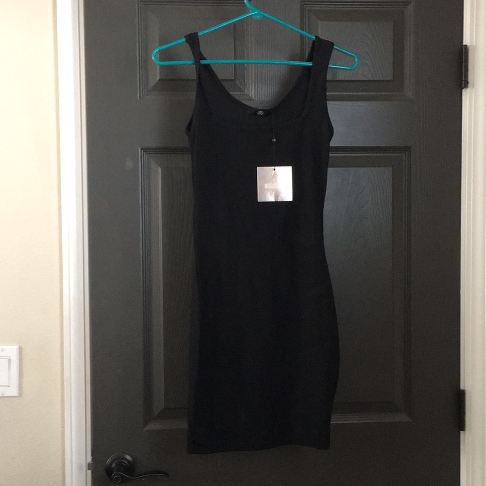 Sexy black dress